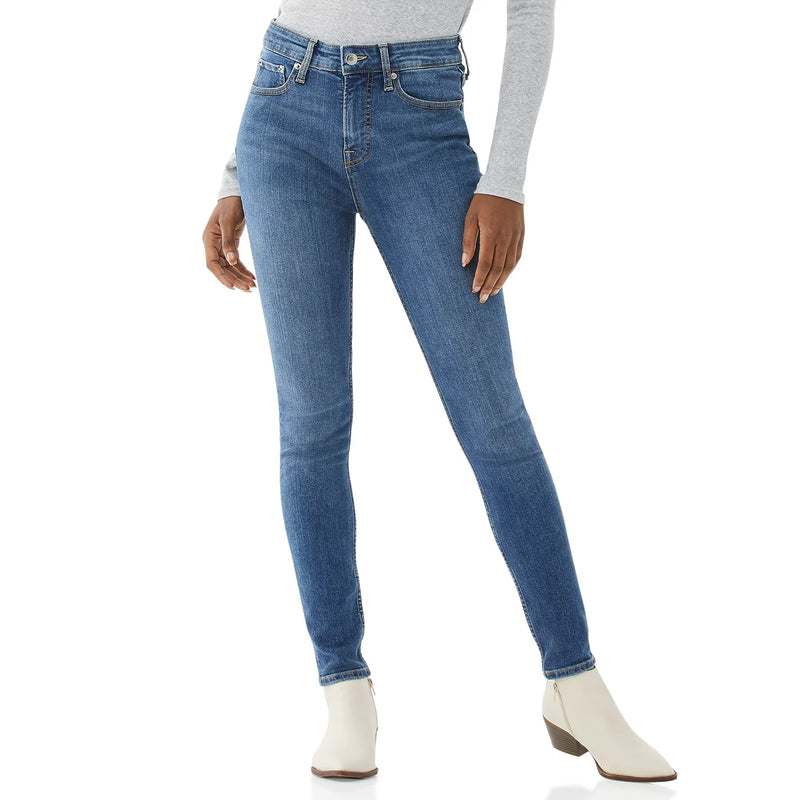 FA Blue High Rise Skinny Jeans | Montivo Pakistan