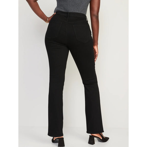ON High Rise Kicker Bootcut Black Jeans | Montivo Pakistan