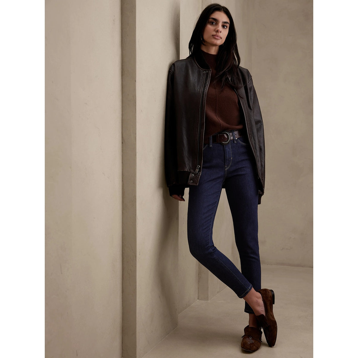BR High Rise Rinse Skinny Jeans | Montivo Pakistan