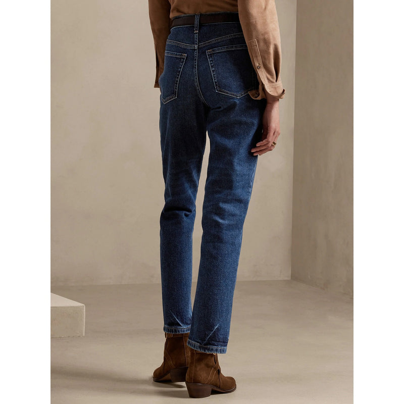 BR High Rise Straight Blue Jeans | Montivo Pakistan