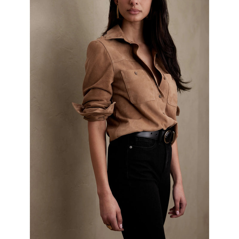BR High-Waisted Power Slim Black Jeans | Montivo Pakistan