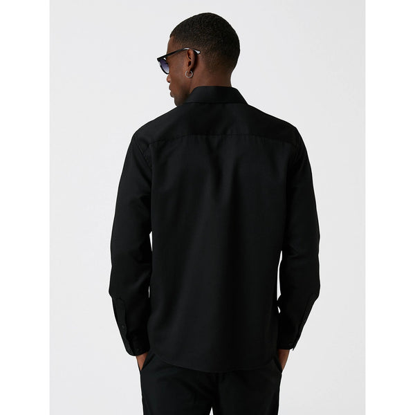 Paper Denim Black Slim Fit Classic Shirt | Montivo Pakistan