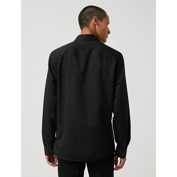 Paper Denim Black Slim Fit Classic Shirt | Montivo Pakistan