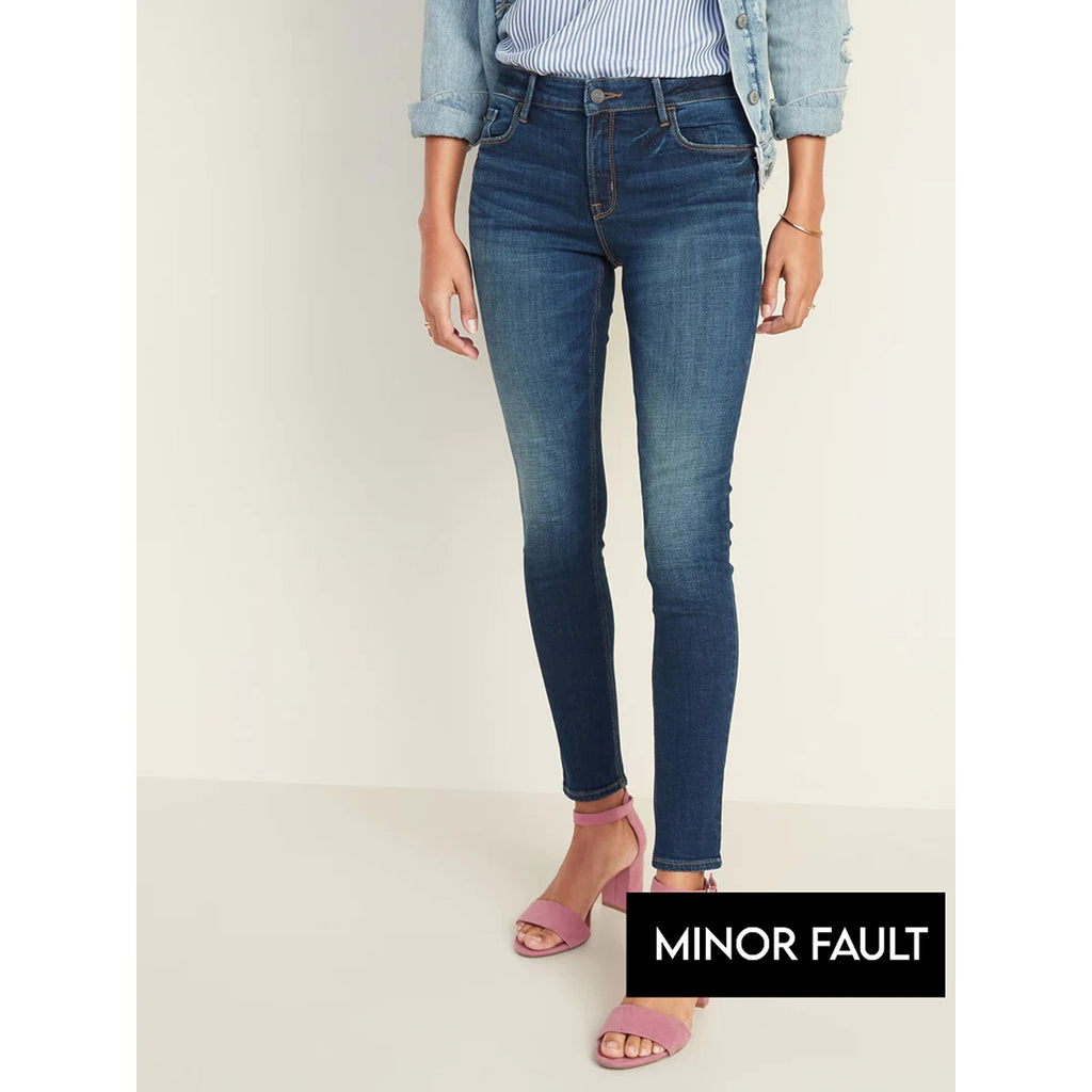 (Minor Fault) Mid Rise Skinny Jeans | Montivo Pakistan