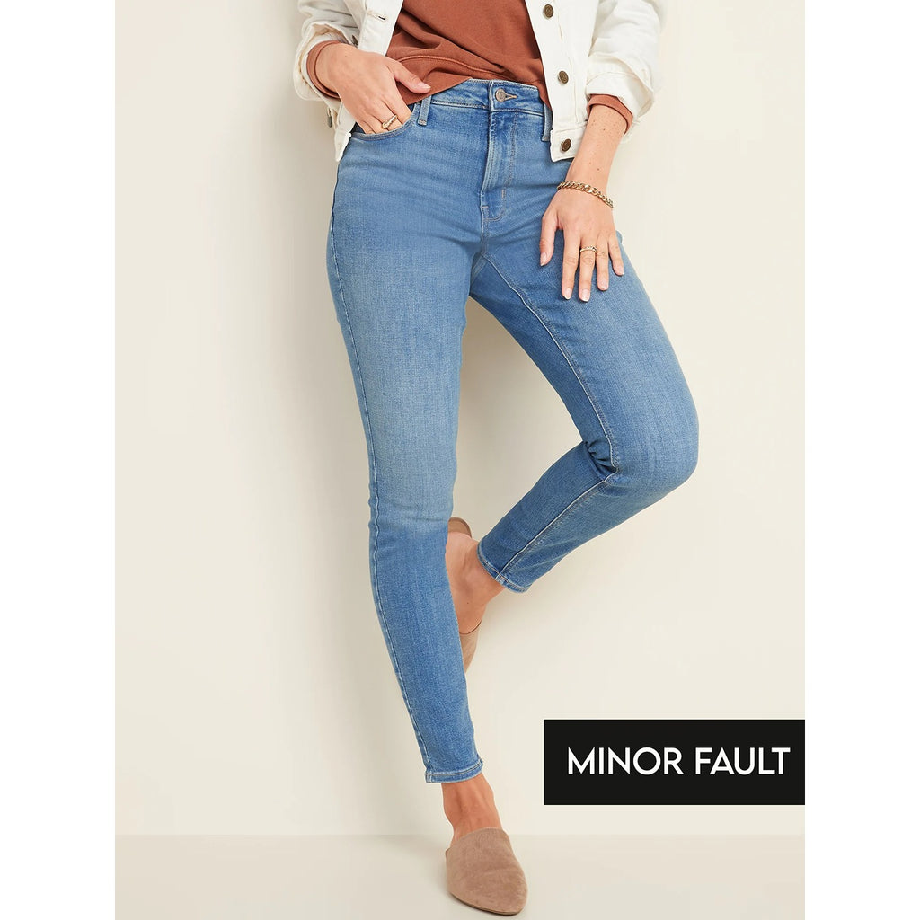 (Minor Fault) Mid Rise Super Skinny Jeans | Montivo Pakistan
