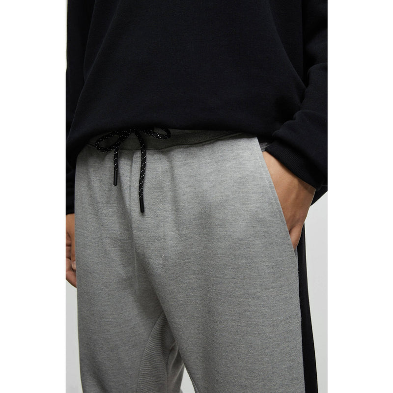 PB Grey Joggers with contrast Panels | Montivo Pakistan