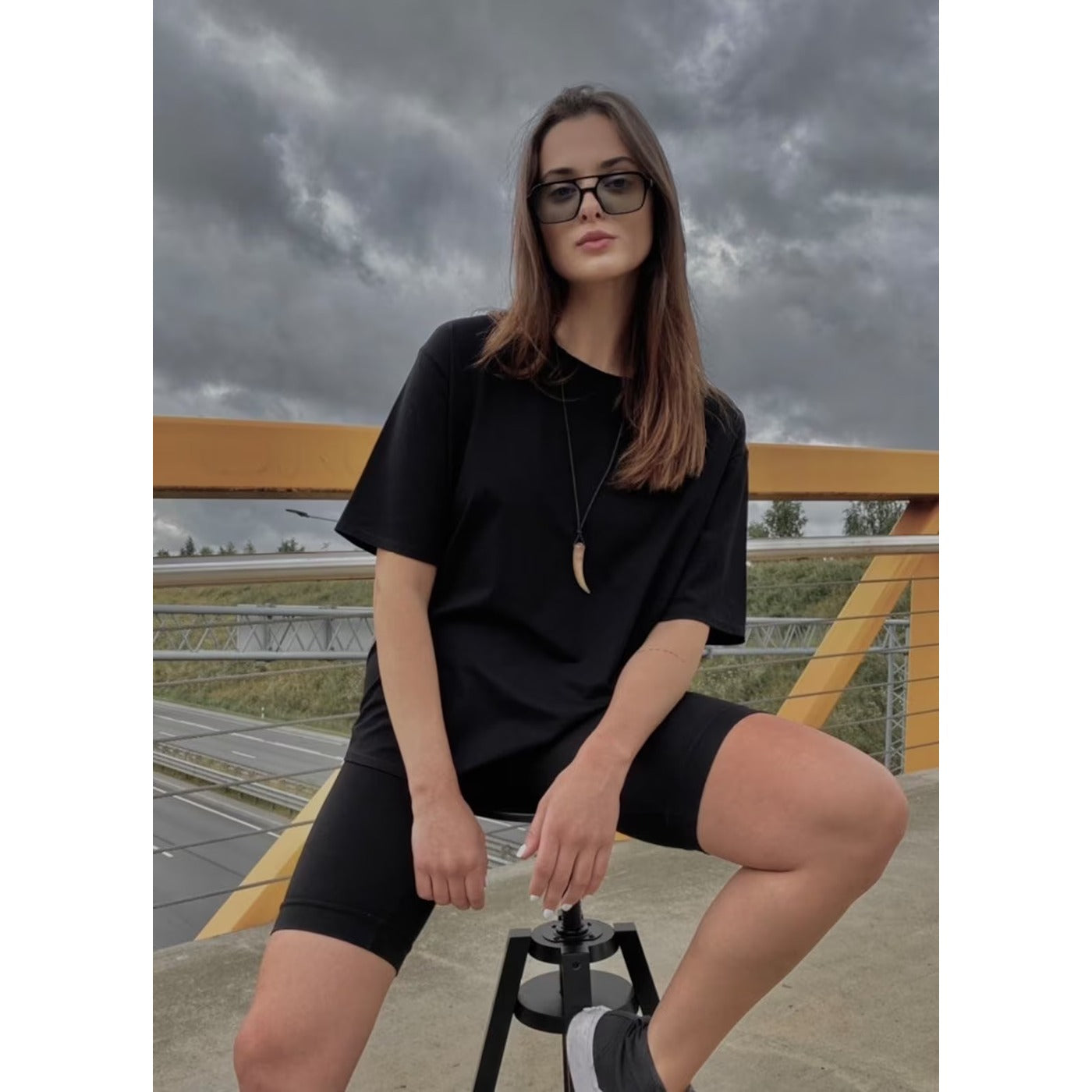 Black Box Fit Oversized Tee | Montivo Pakistan