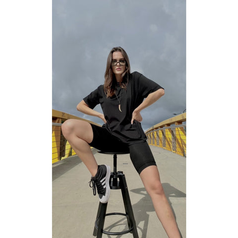 Black Box Fit Oversized Tee | Montivo Pakistan