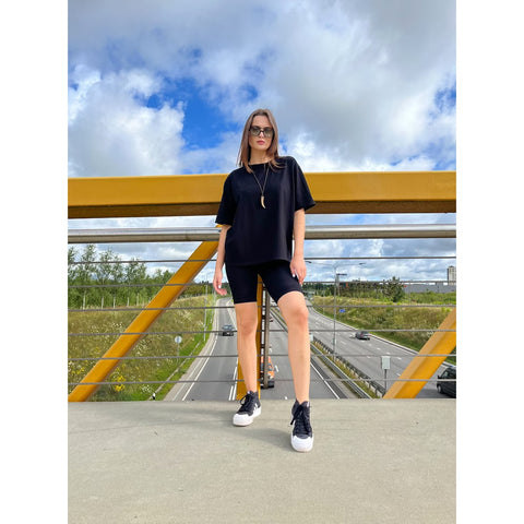 Black Box Fit Oversized Tee | Montivo Pakistan