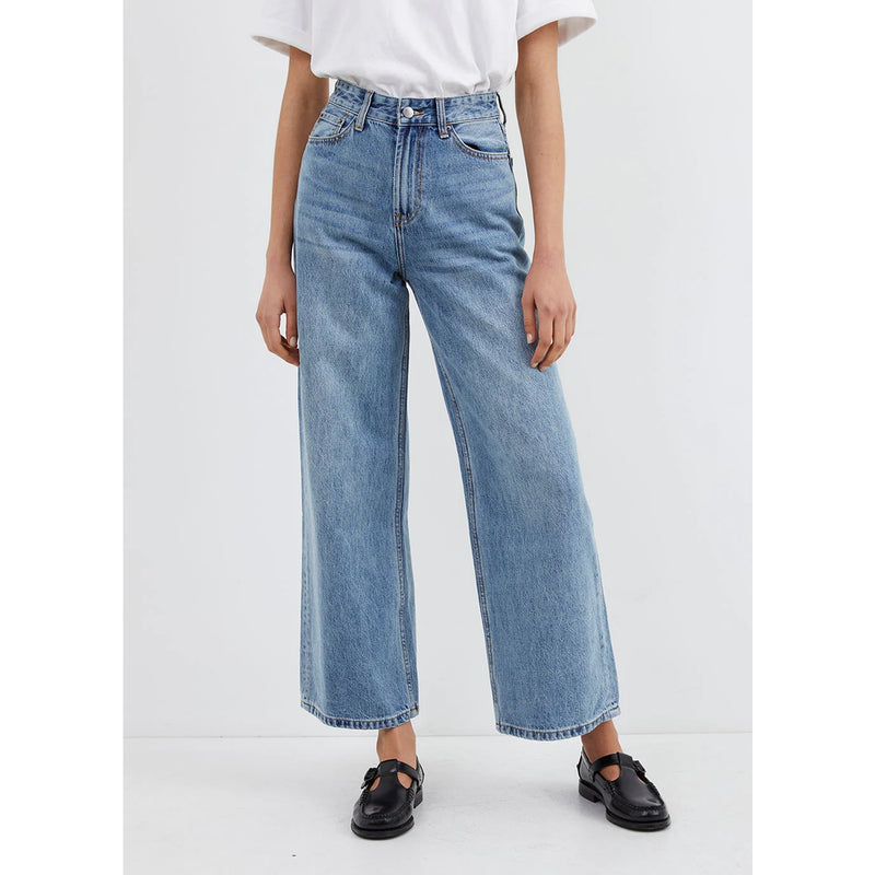BR High Rise Wide Leg Crop Jeans | Montivo Pakistan