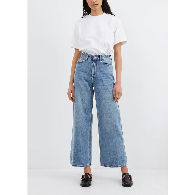 BR High Rise Wide Leg Crop Jeans | Montivo Pakistan