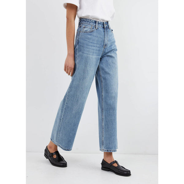 BR High Rise Wide Leg Crop Jeans | Montivo Pakistan