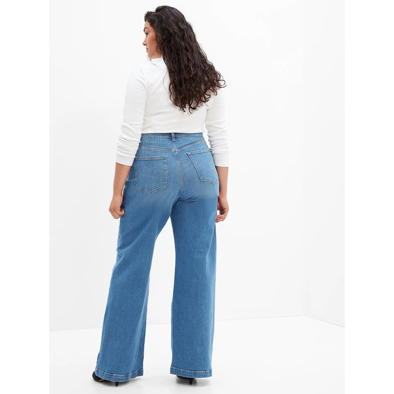 GP High Rise Stride Wide Leg Jeans | Montivo Pakistan