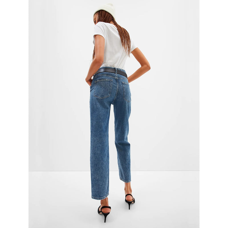 GP High Rise Light Blue Loose Jeans | Montivo Pakistan