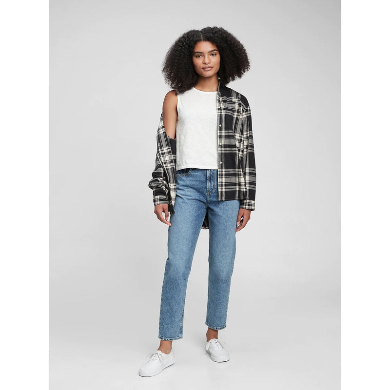 GP High Rise Mom Fit Jeans | Montivo Pakistan