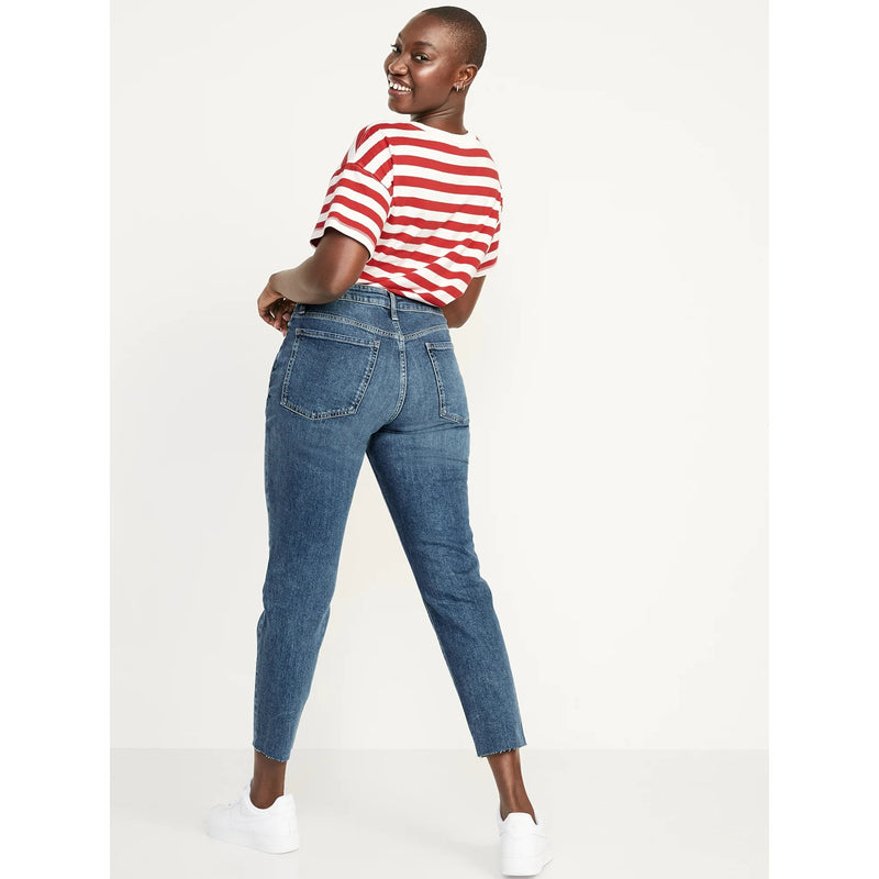 ON High Waist Mom Ripped Jeans | Montivo Pakistan