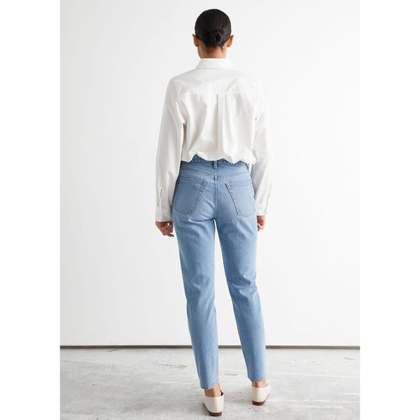 &OS Mid Rise Mom Fit Jeans | Montivo Pakistan