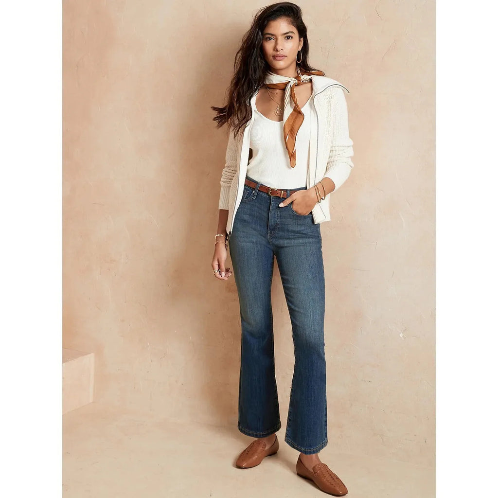 BR High Rise Boot Cut Jeans | Montivo Pakistan