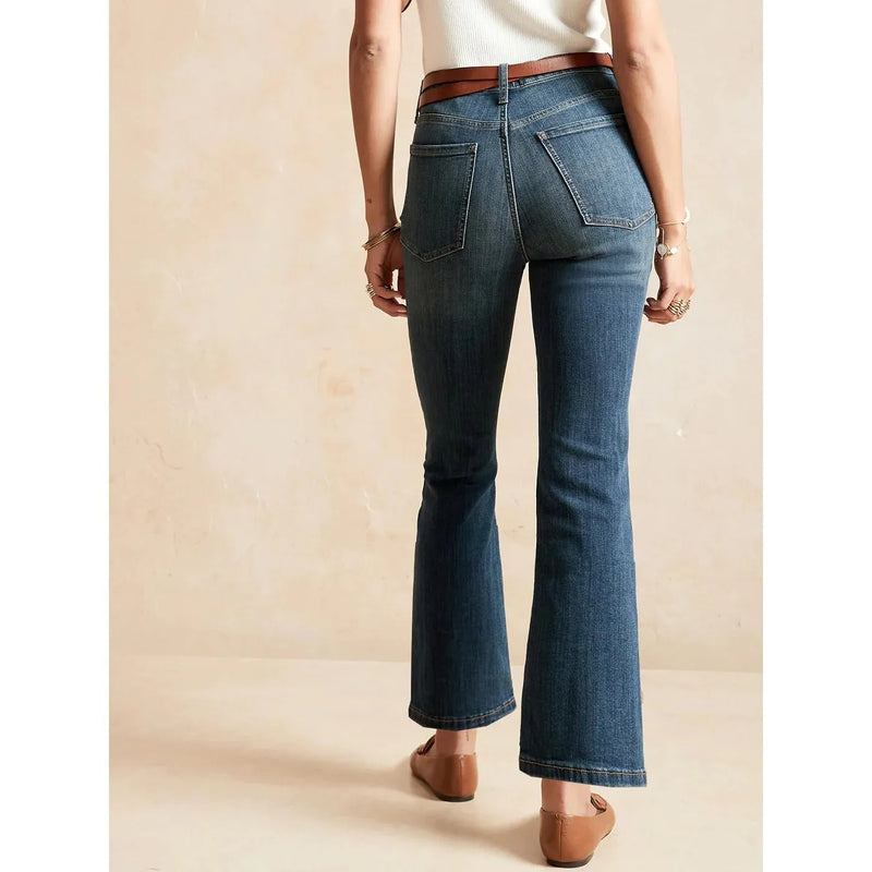 BR High Rise Boot Cut Jeans | Montivo Pakistan