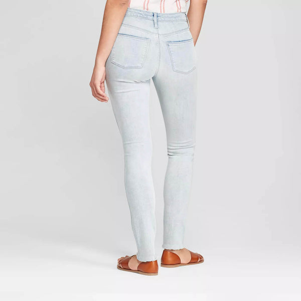 UT High Rise Acid Wash Jeans | Montivo Pakistan